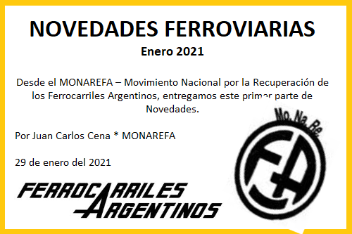 NOVEDADES FERROVIARIAS